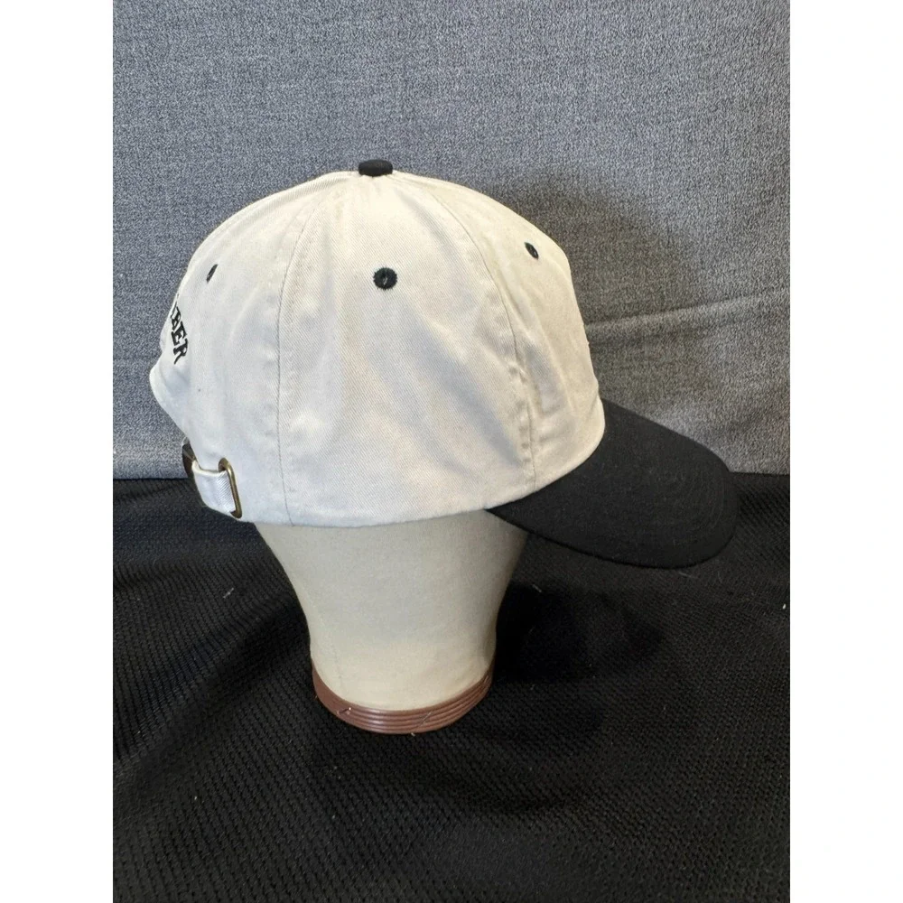 Vintage 2002 U.S. Open Bethpage Black Adjustable Strapback Golf Hat Cap PGA Tour
